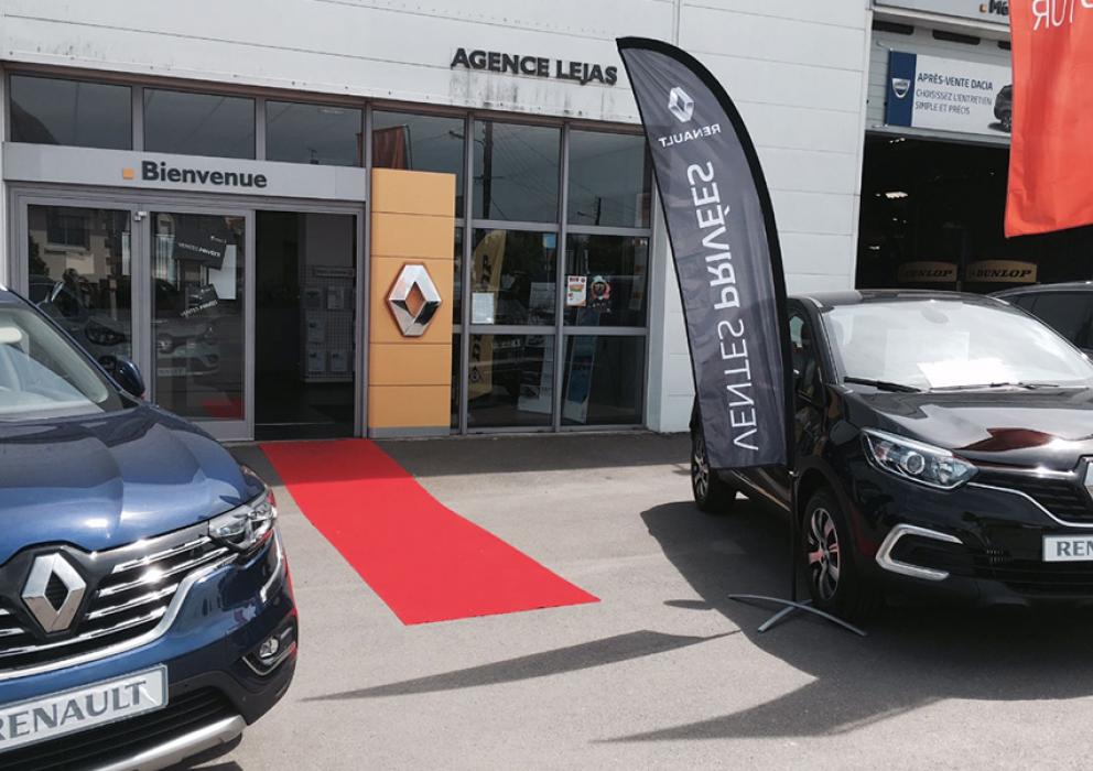 Garage lejas agent Renault