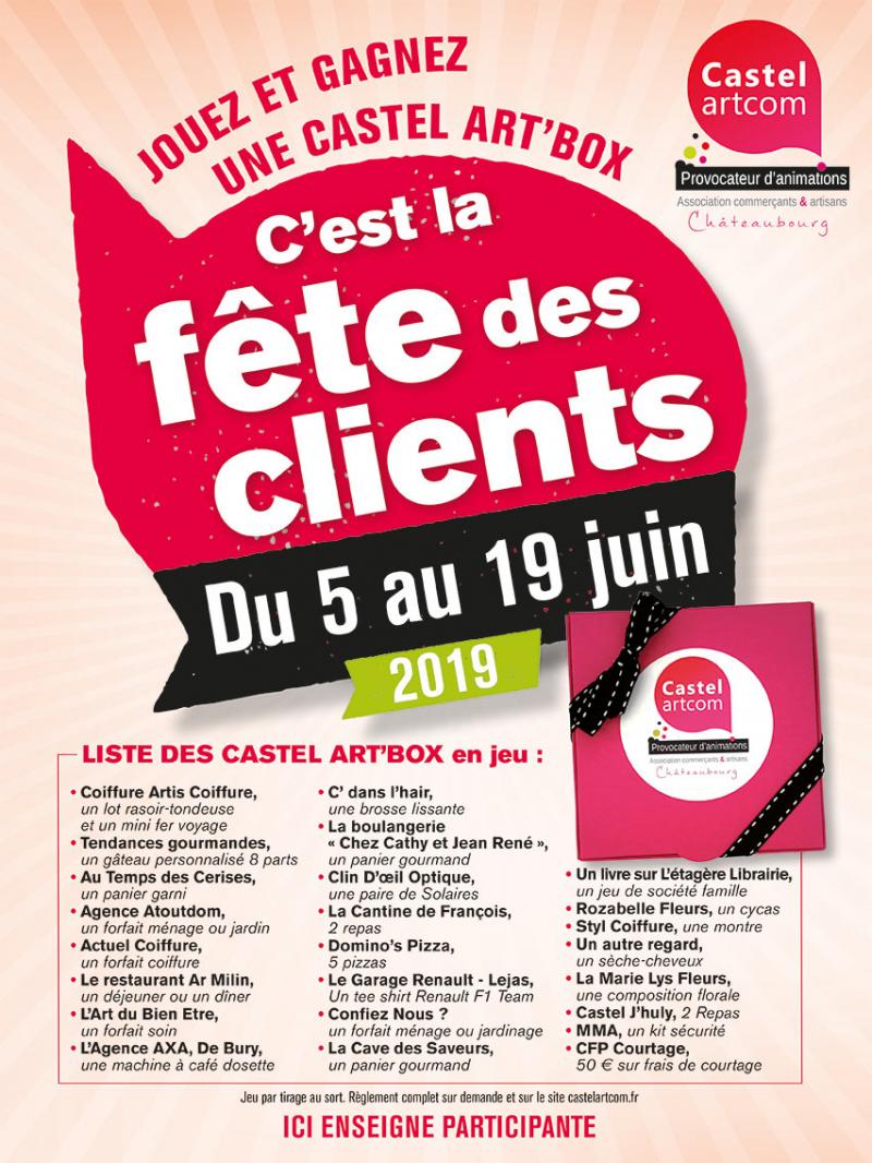 la fête des clients à châteaubour