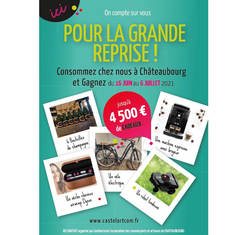 4500 € de cadeaux à gagner à Châteaubourg