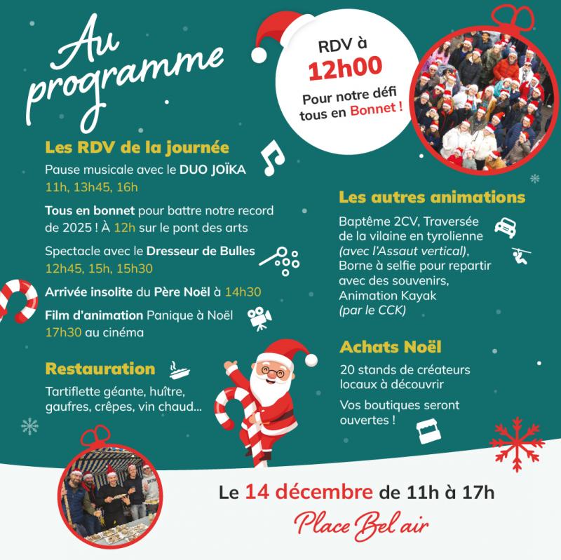 Le programme de noël