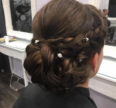 coiffure chignon mariée