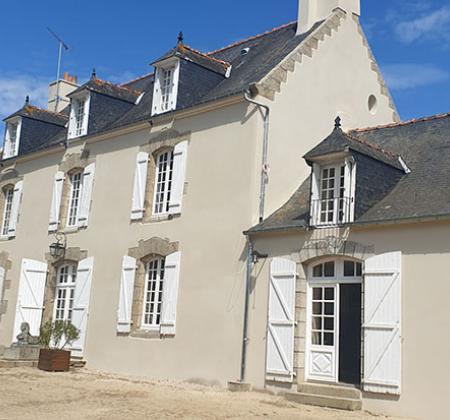 ravalement façade maison de caractère