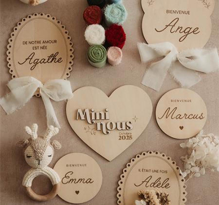 Créations personnalisées naissance